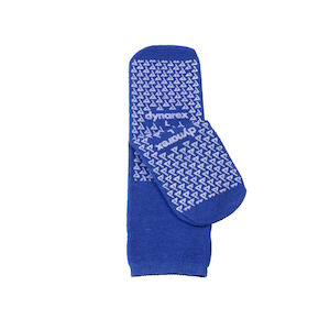 SLIPPER SOCK DOUBLE SIDE LRG 48PR/CS